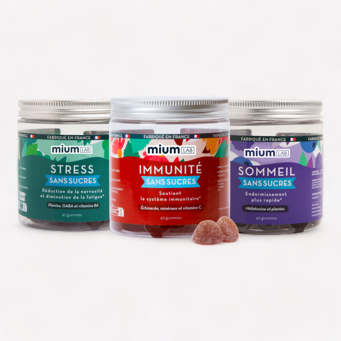 Routine Immunité, Stress et Sommeil | Cure Personnalisée | 3 x 21 jours