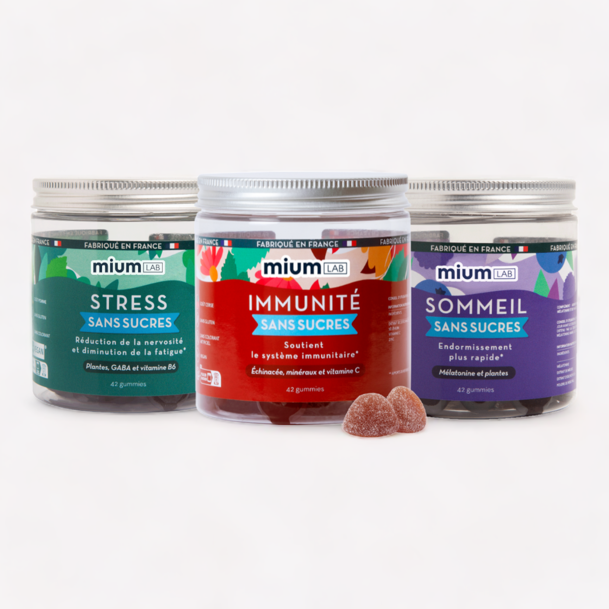 Routine Immunité, Stress et Sommeil | Cure Personnalisée | 3 x 21 jours