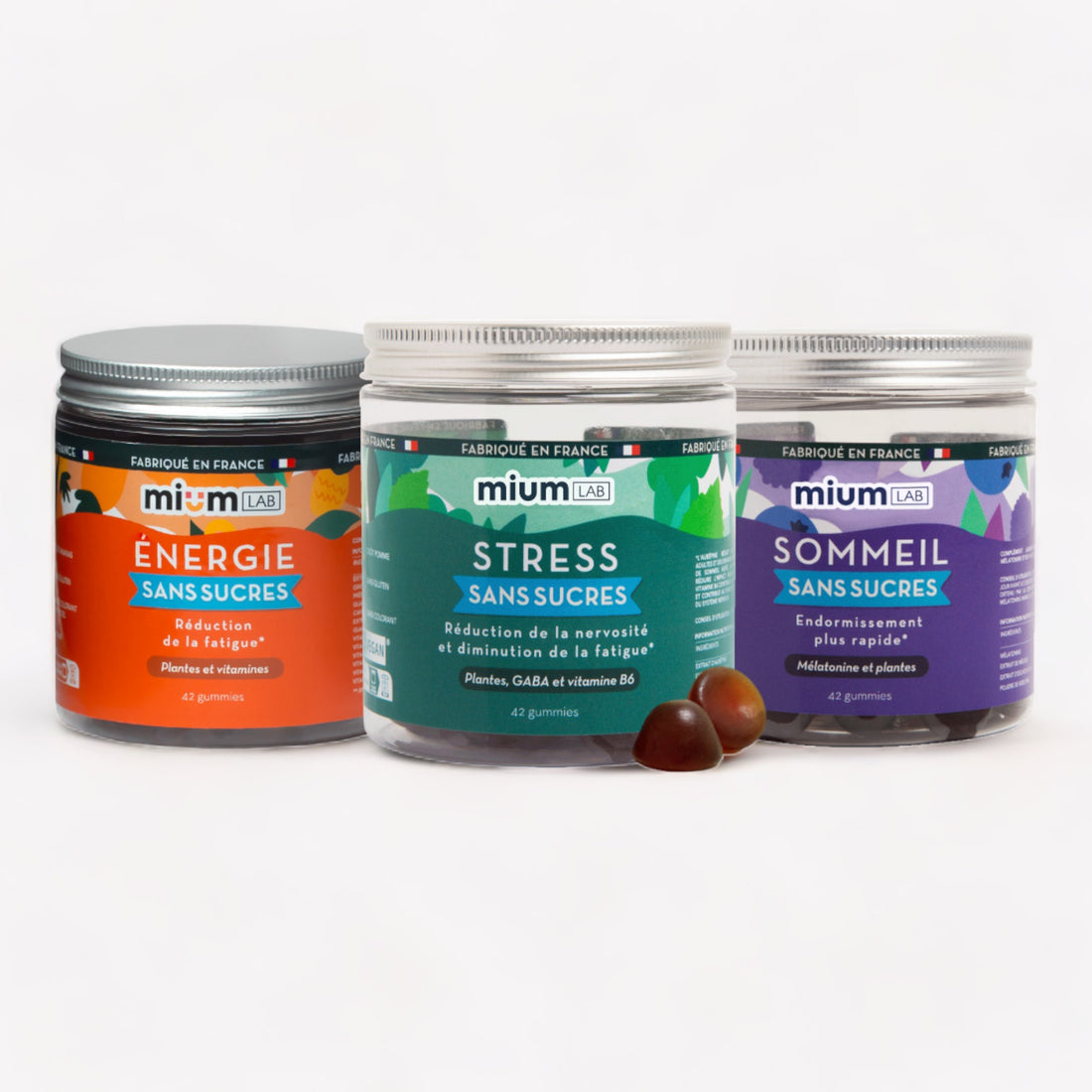 Routine Stress, Énergie et Sommeil | Cure Personnalisée | 3 x 21 jours