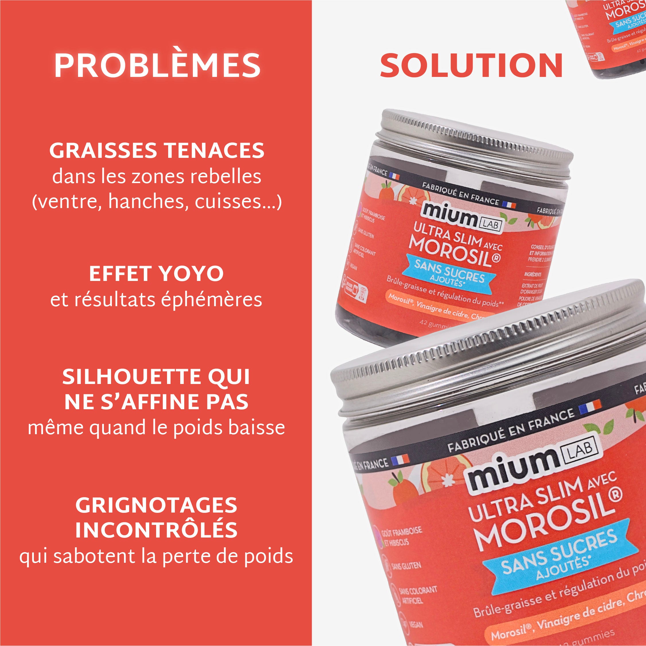 Pack Trio RESET MÉTABOLISME JOUR & NUIT | Morosil + Probiotiques + Sommeil | 3 x 21 jours