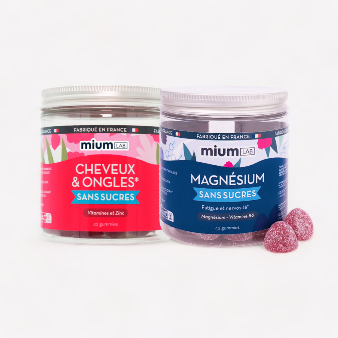 Routine Cheveux & Ongles et Magnésium | Cure Personnalisée | 2 x 21 jours