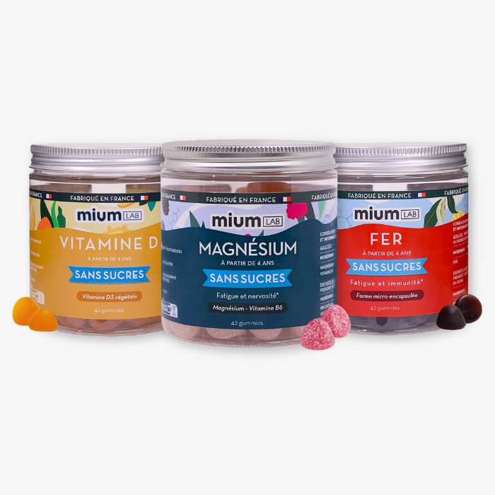 Programme n°1 : Anti-Carences - Adultes et enfants | Fer, Magnésium et Vitamine D | 3 x 21 jours