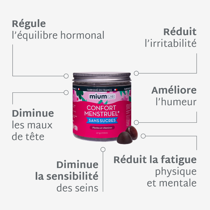 Gummies Syndrome Prémenstruel | Super Pack | 4 x 21 jours