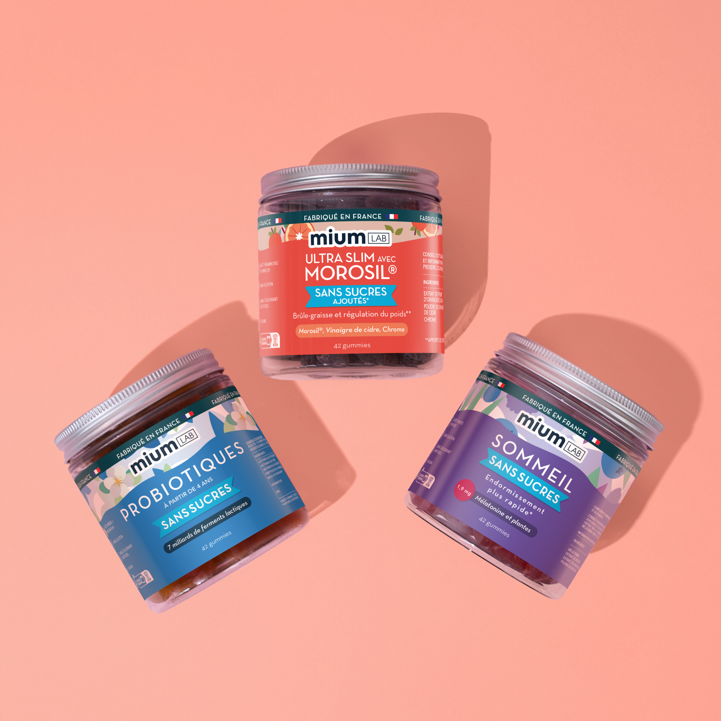 Pack Trio RESET MÉTABOLISME JOUR & NUIT | Morosil + Probiotiques + Sommeil | 3 x 21 jours