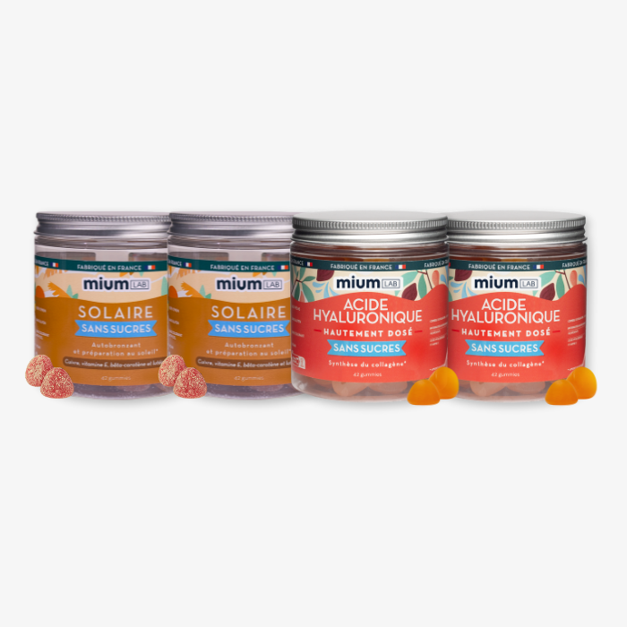 Programme n°7 : Skin Therapy | Acide Hyaluronique et Solaire | 4 x 21 jours