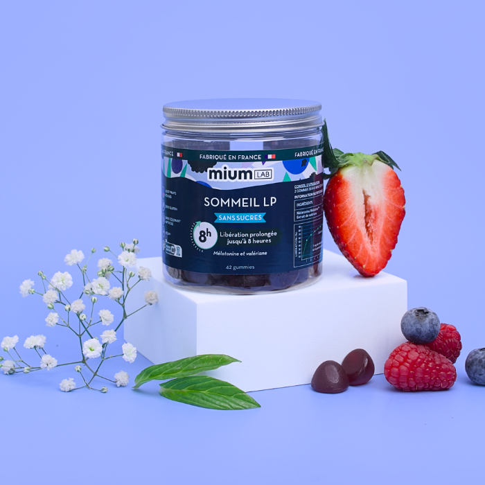 Gummies SOMMEIL LIBÉRATION PROLONGÉE | Réduit les réveils nocturnes | 21 jours 🔬
