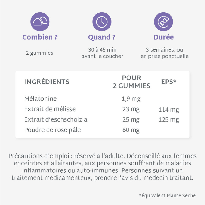 Pack 4 pots SOMMEIL | Qualité du sommeil | 4 x 21 jours