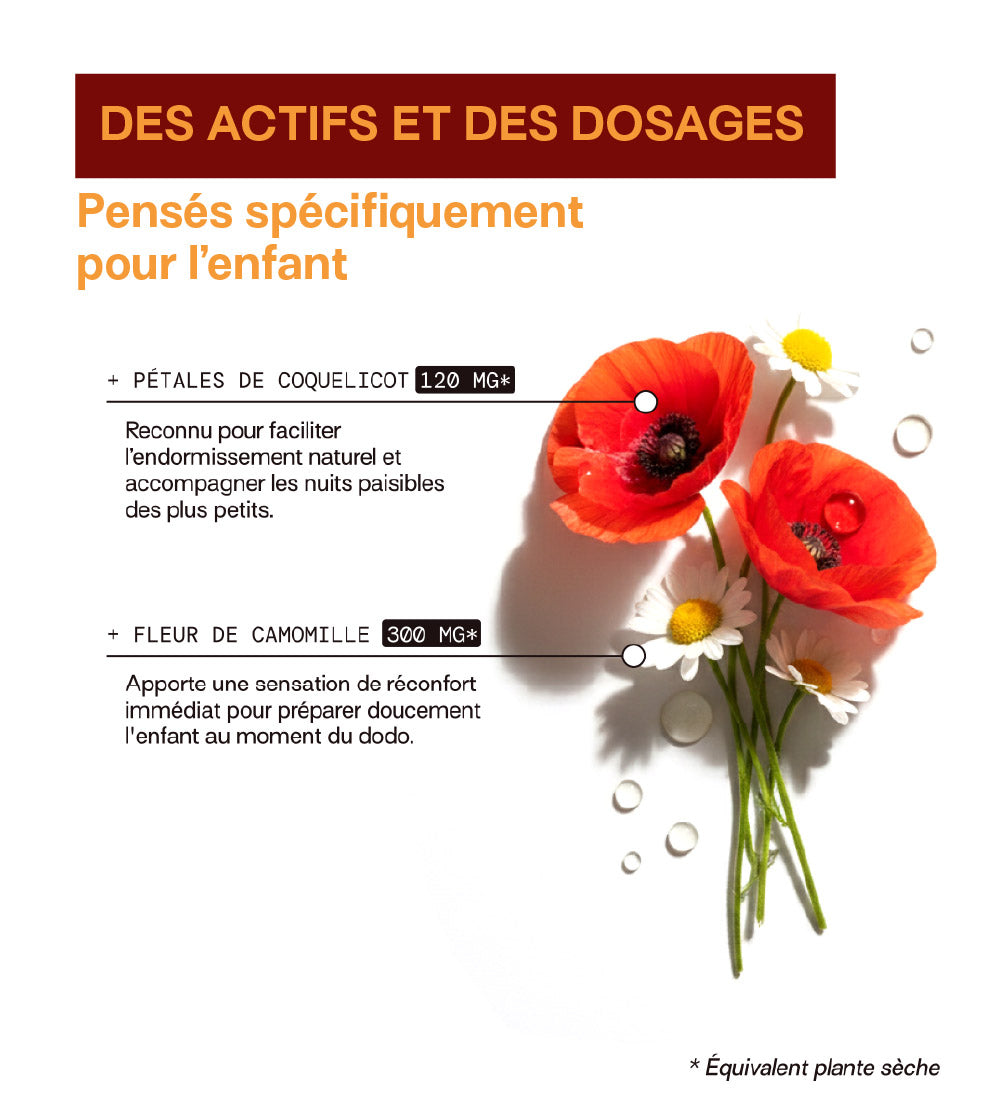 Gummies SOMMEIL SANS SUCRES ENFANTS | Qualité du sommeil | 30 jours 🧒