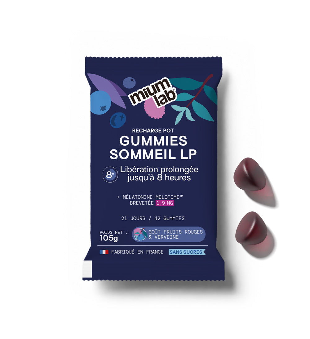 Pot de gummies Sommeil LP