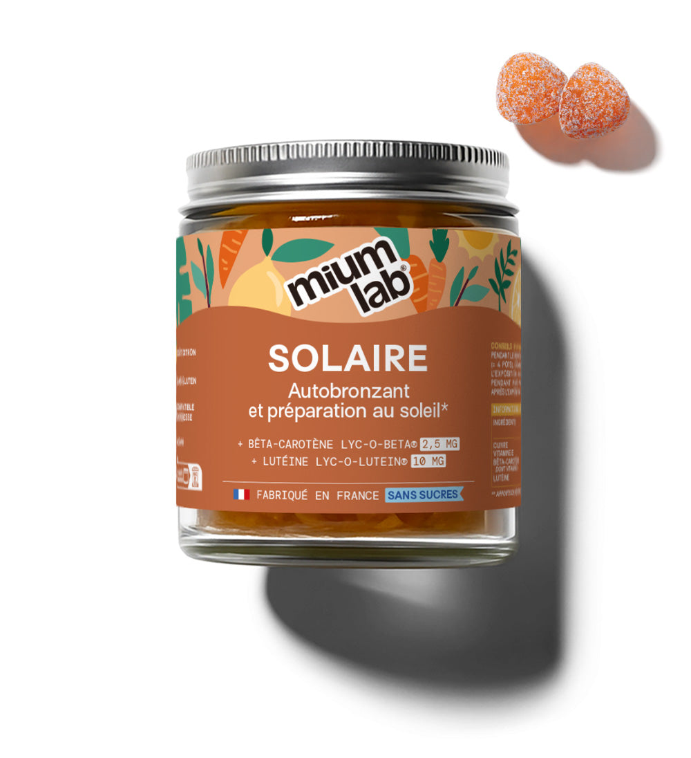 Pot de gummies Solaire