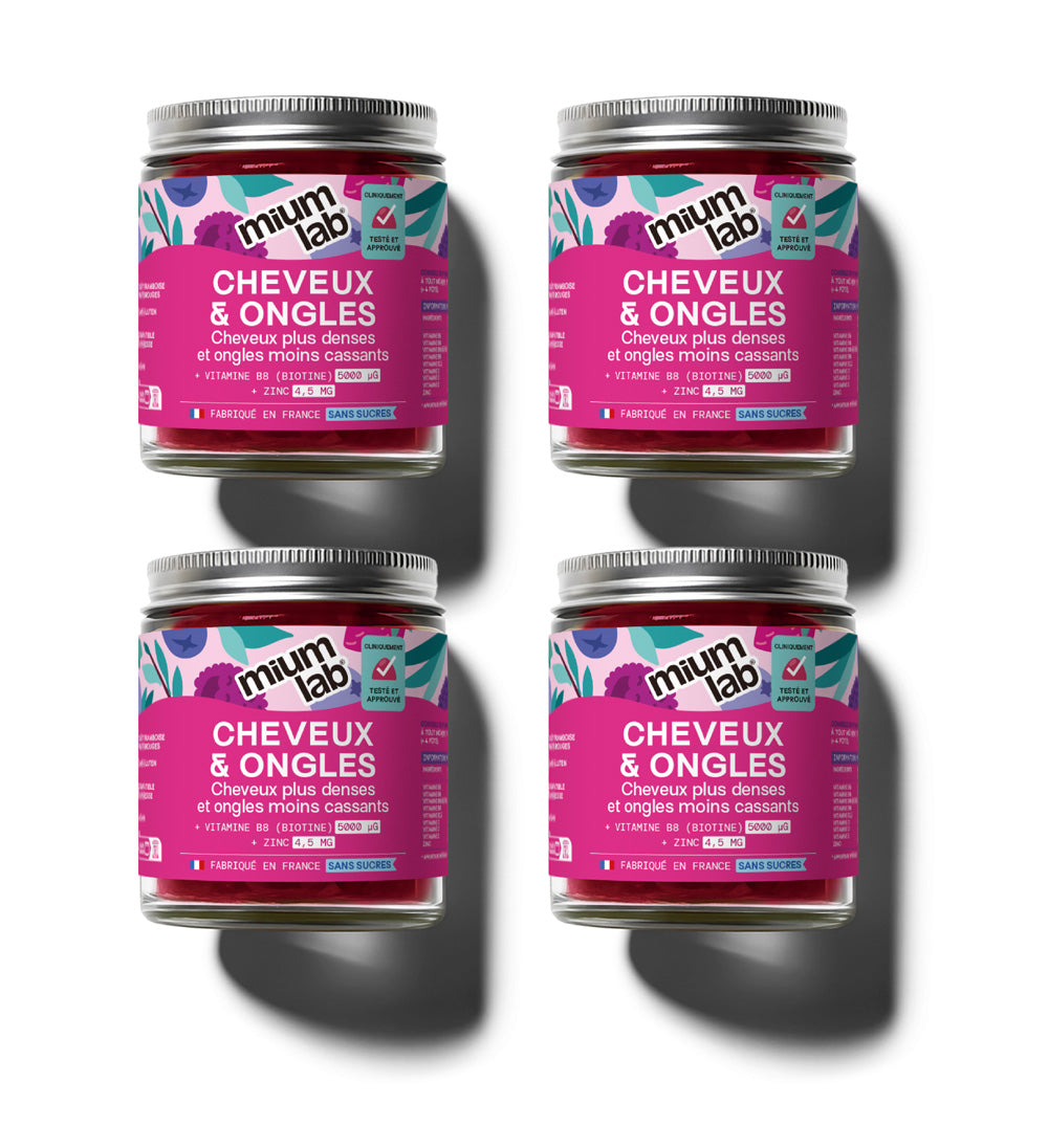 Pot de gummies Cheveux & Ongles