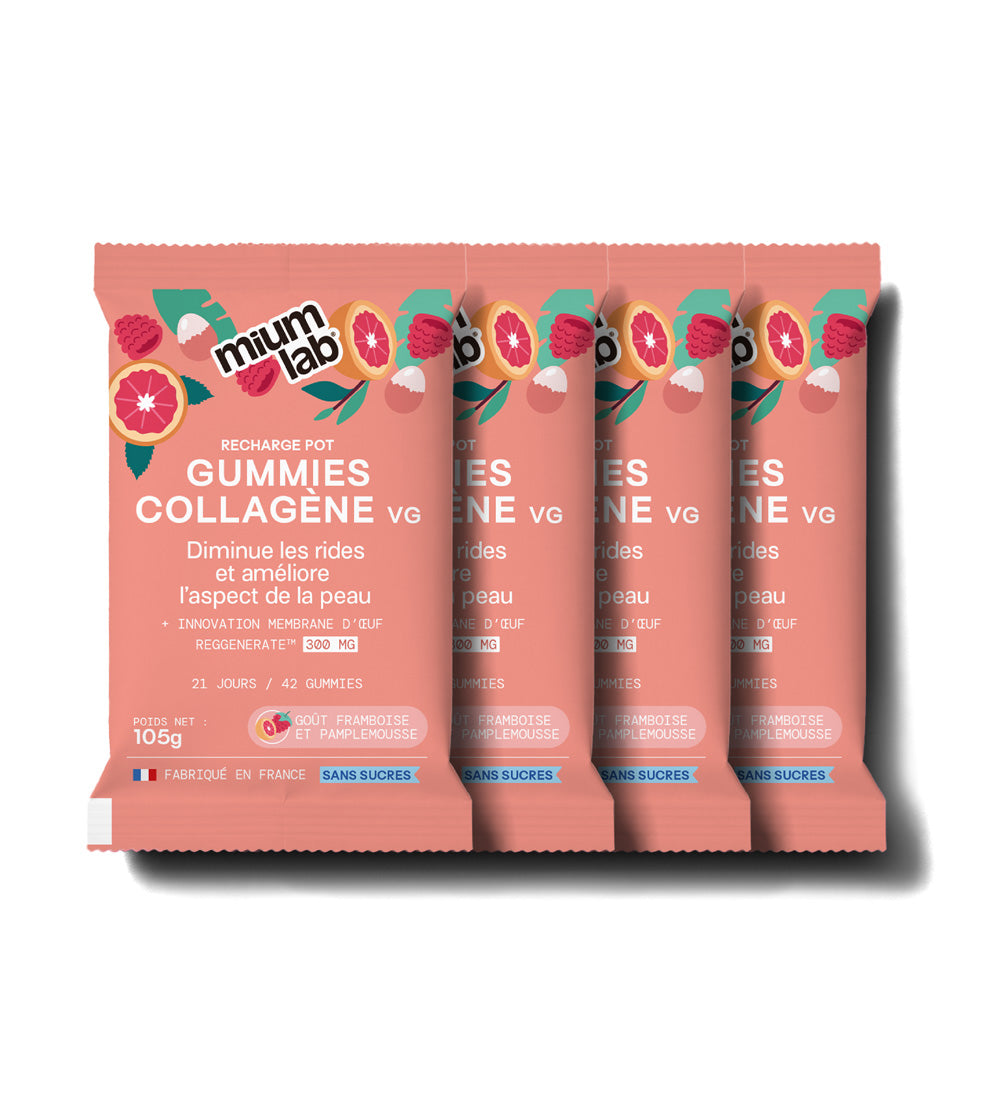 Pot de gummies Collagène