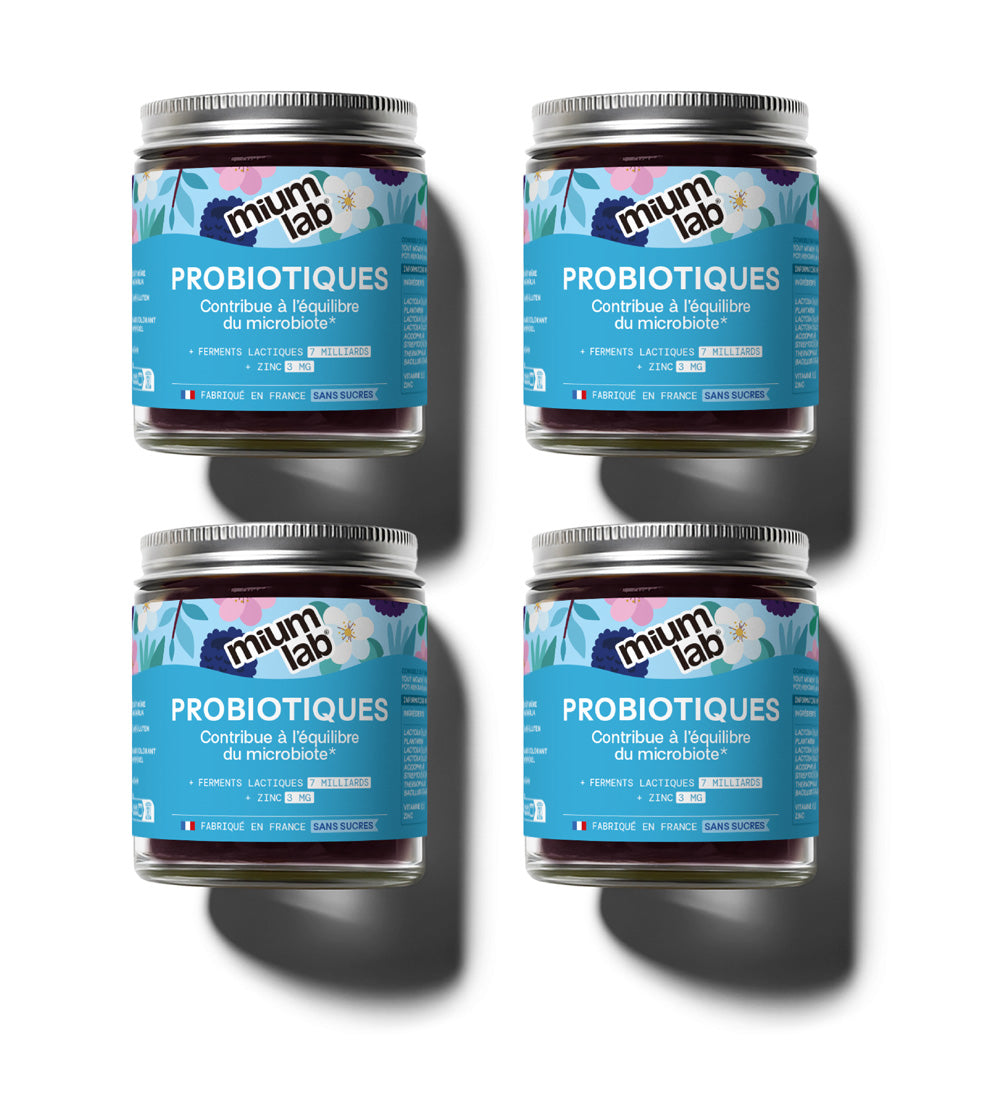 Pot de gummies Probiotiques