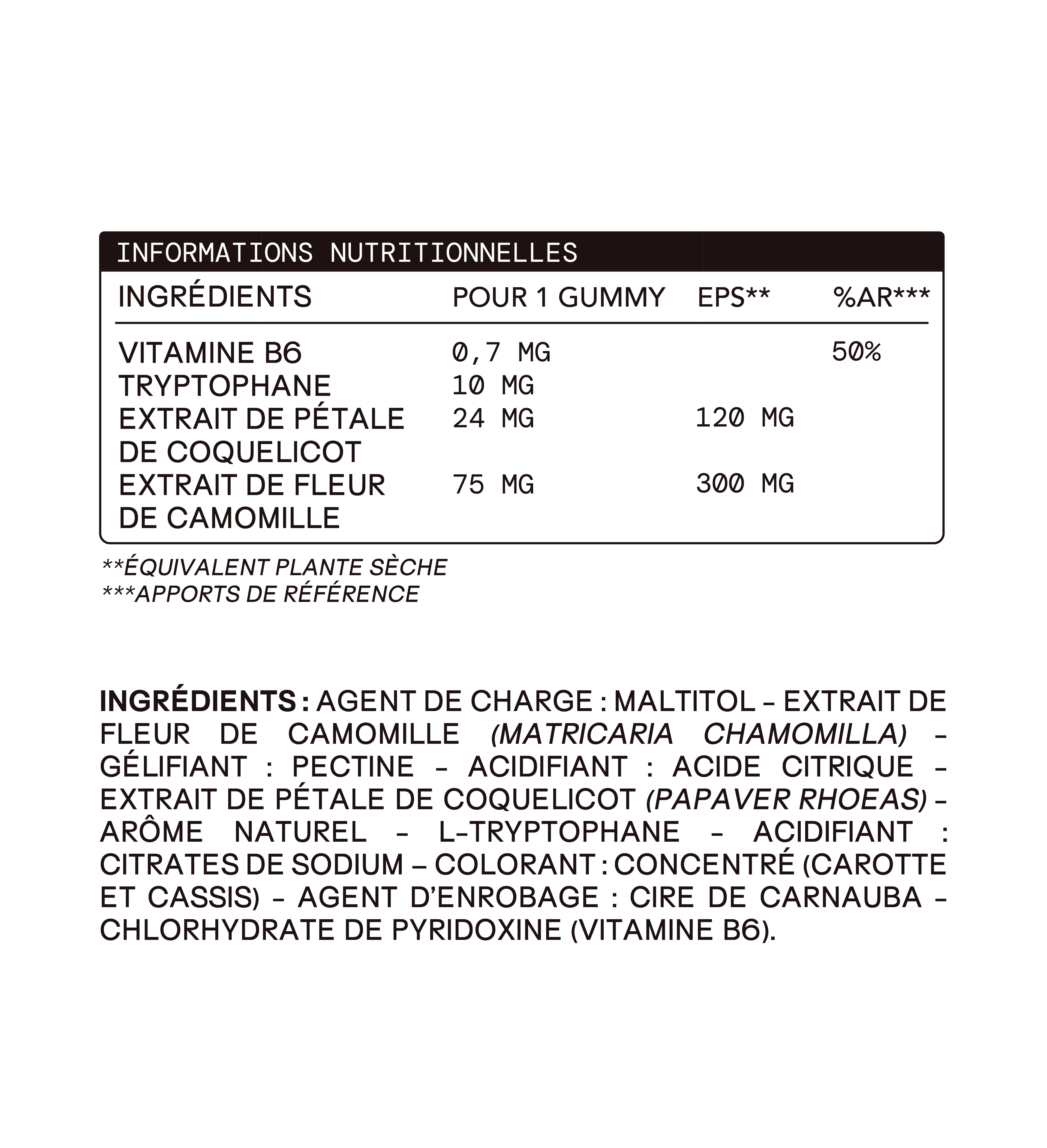 Gummies SOMMEIL SANS SUCRES ENFANTS | Qualité du sommeil | 30 jours 🧒