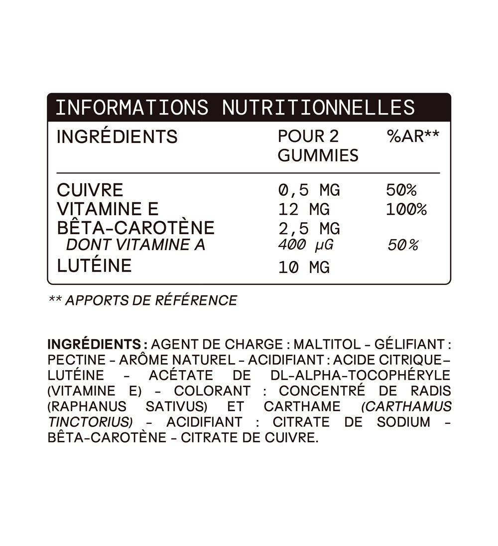 Pack Gummies Solaire SANS SUCRES | Accélère le bronzage | 4 x 21 jours