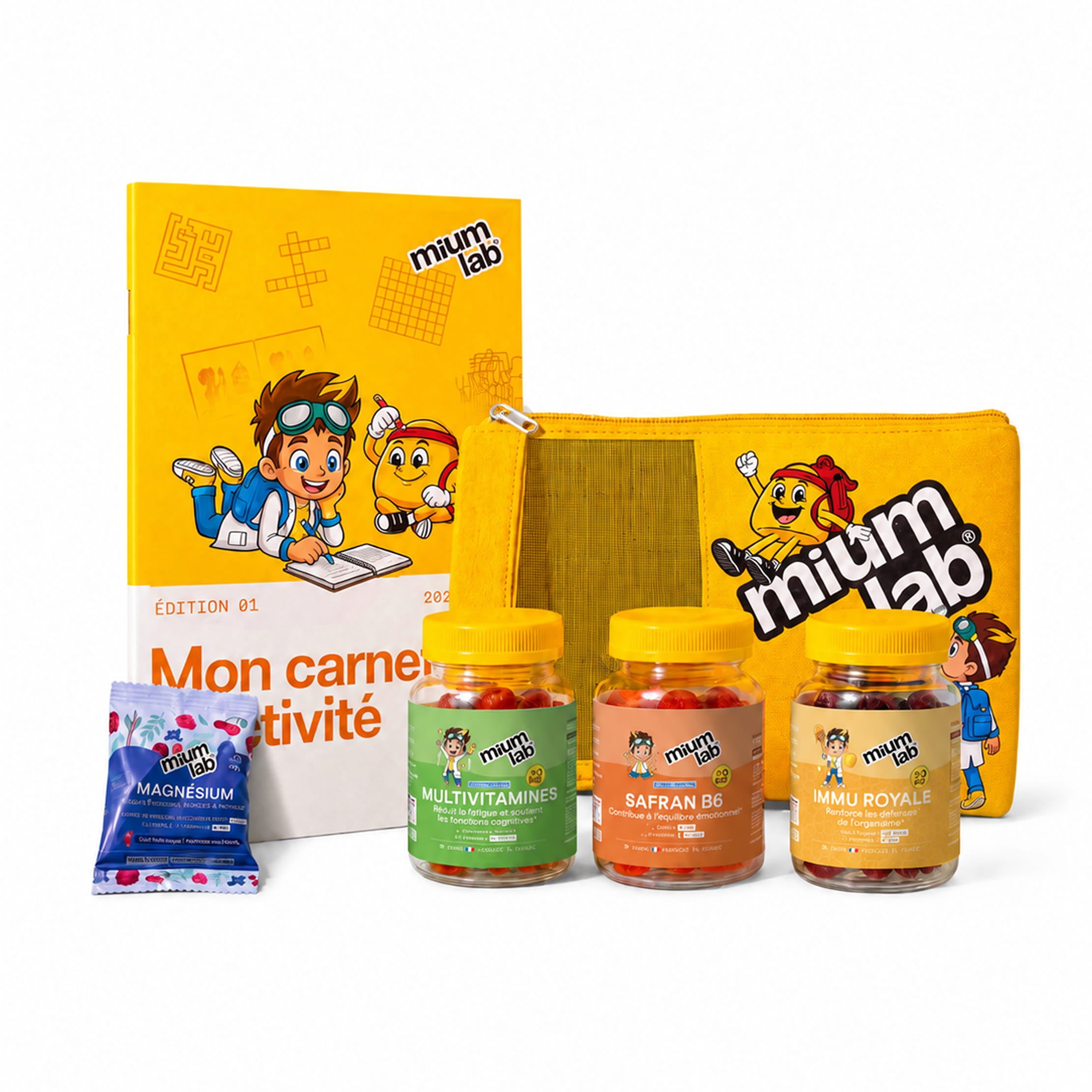 Winter-Trio-Paket Essentiell | Immunität + Vitamin D + Eisen | 3 x 21 Tage