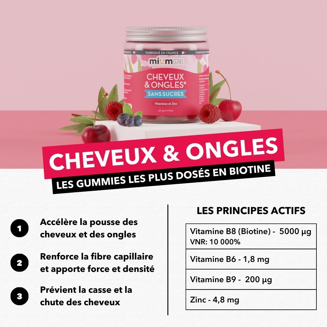 Coffret Cure Cheveux et Ongles | Force et brillance | 4 x 21 jours