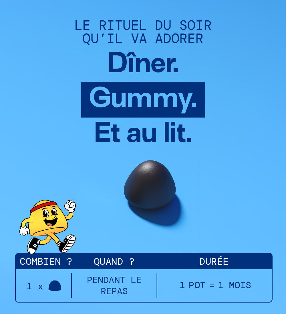 Gummies FER SANS SUCRES ENFANTS | Vitalité & réduction de la fatigue | 30 jours 🧒