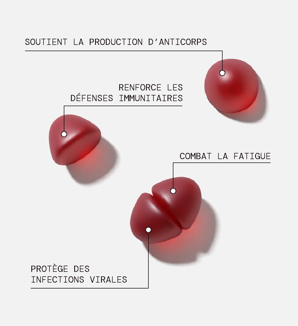 Gummies IMMUNITÉ SANS SUCRES | Système immunitaire | 21 jours