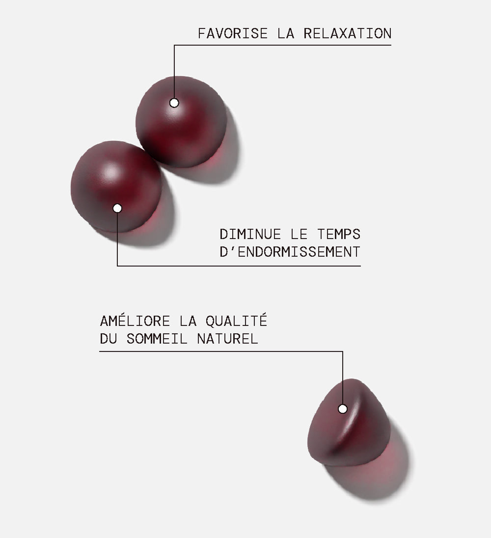 Gummies SOMMEIL SANS SUCRES | Qualité du sommeil | 21 jours