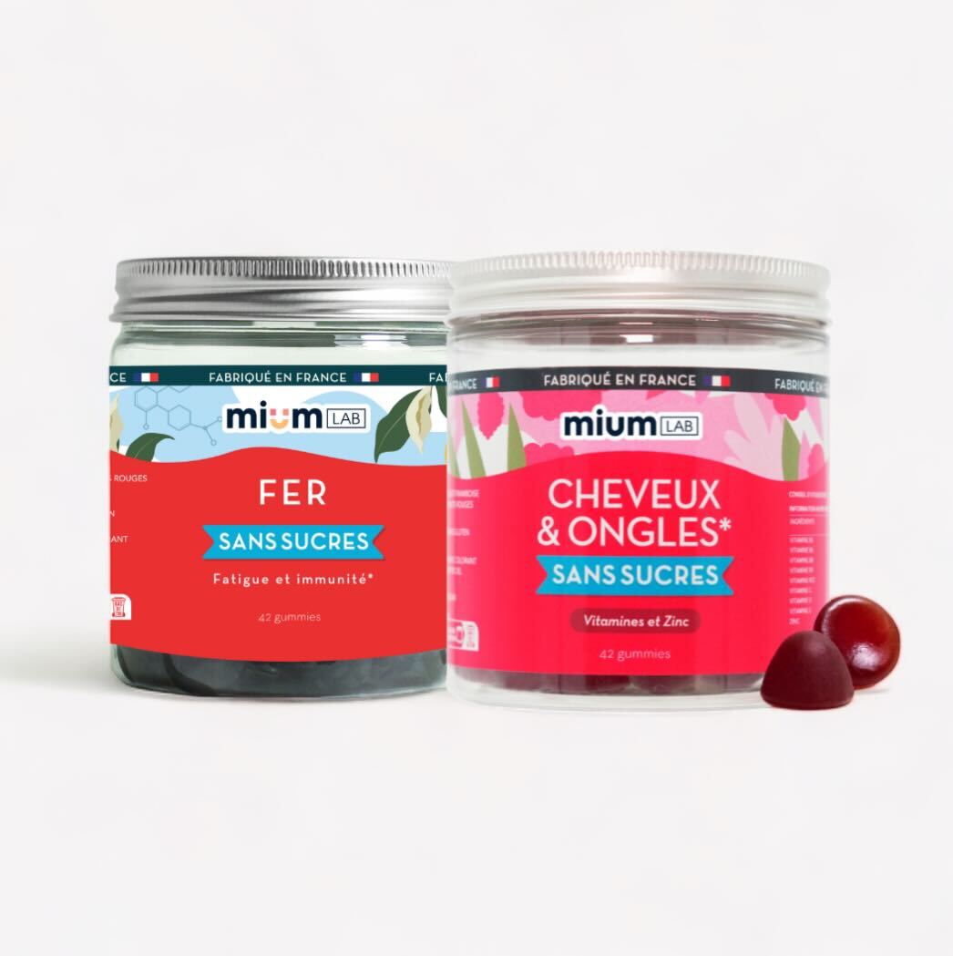 Routine Cheveux & Ongles et Fer | Cure Personnalisée | 2 x 21 jours