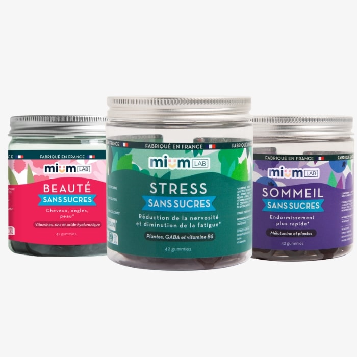 Beauté, Sommeil et Stress Sans Sucres | Pack Best-Seller | 3 x 21 jours