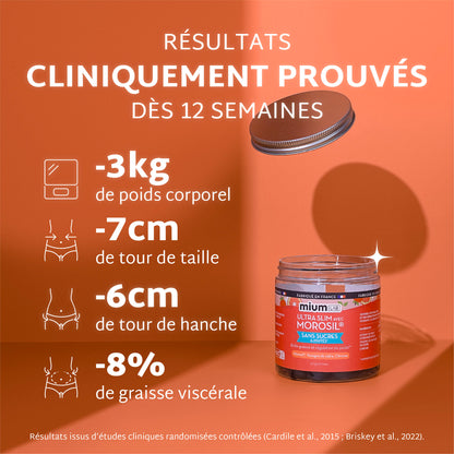Gummies ULTRA SLIM MOROSIL | Brûle-graisse et régulation du poids | 21 jours