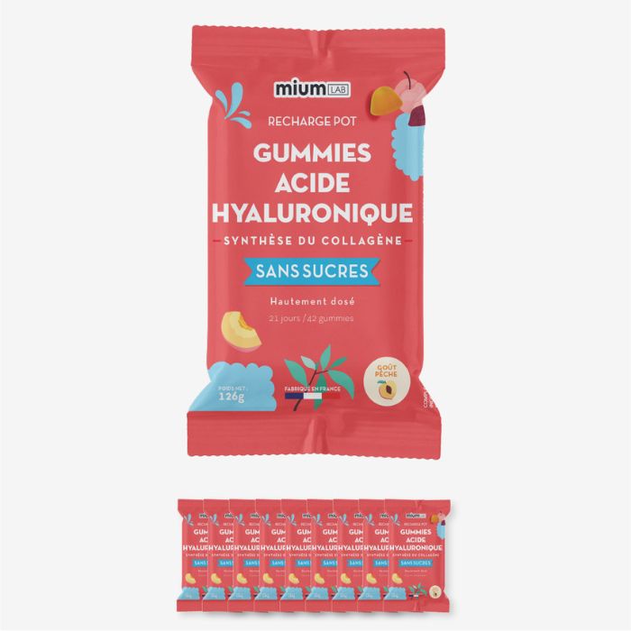 Éco-recharge ACIDE HYALURONIQUE | Hydrate la peau | 21 jours