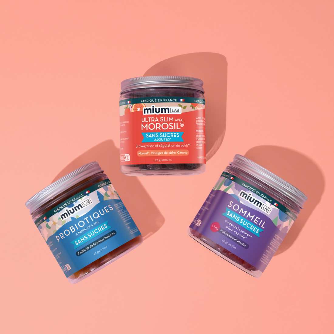 Pack Trio RESET MÉTABOLISME JOUR & NUIT | Morosil + Probiotiques + Sommeil | 3 x 21 jours