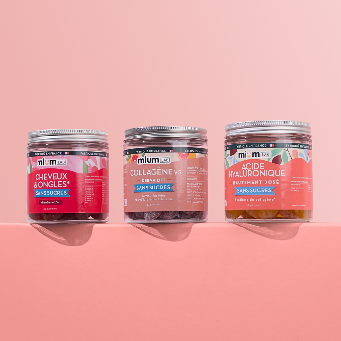 Programme GLOW UP | Collagène VG, Acide Hyaluronique, Cheveux & Ongles | 3 semaines