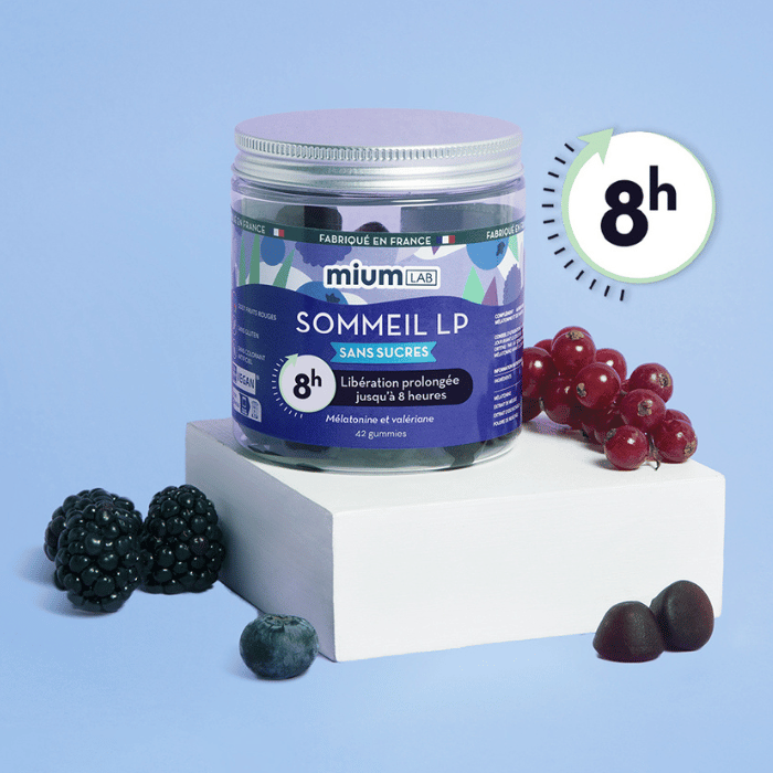Gummies SOMMEIL LIBÉRATION PROLONGÉE | Réduit les réveils nocturnes | 21 jours