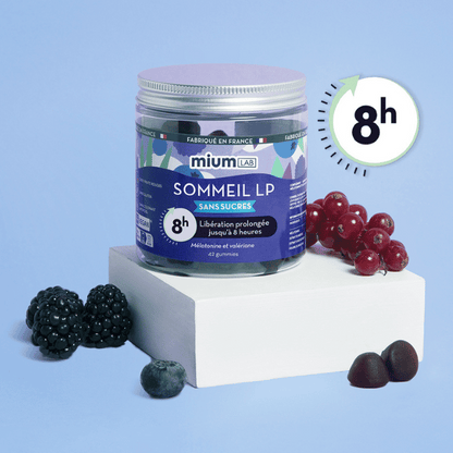 Gummies SOMMEIL LIBÉRATION PROLONGÉE | Réduit les réveils nocturnes | 21 jours