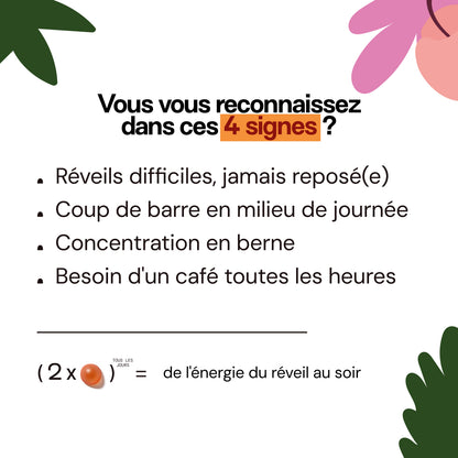Gummies ÉNERGIE SANS SUCRES | Boost Physique et Mental | 21 jours