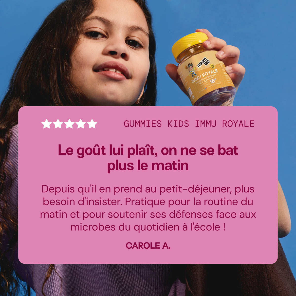 Gummies IMMU ROYALE ENFANTS | Système immunitaire | 30 jours 🧒