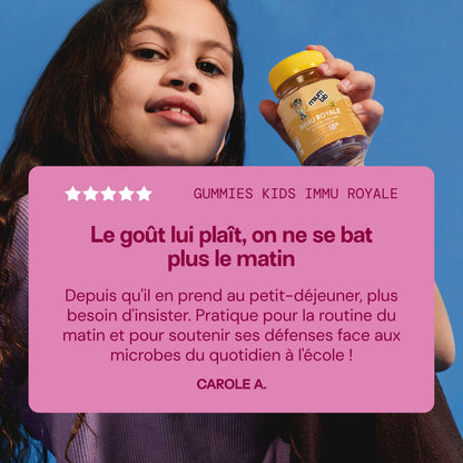 Gummies IMMU ROYALE ENFANTS | Système immunitaire | 30 jours 🧒