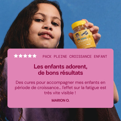Programa Infantil n.º 5: Crecimiento Pleno | Multivitamínico Infantil, Azafrán B6 y Vitamina D | 3 x 21 días