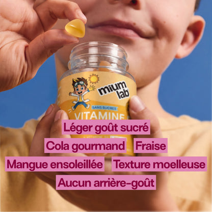 Programa Infantil n.º 5: Crecimiento Pleno | Multivitamínico Infantil, Azafrán B6 y Vitamina D | 3 x 21 días