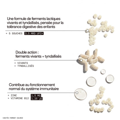 Gummies PROBIOTIQUES SANS SUCRES ENFANTS | Confort digestif | 30 jours 🧒
