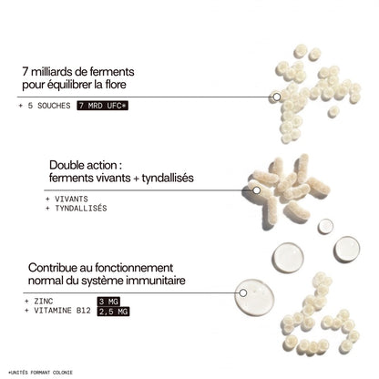 Gummies PROBIOTIQUES SANS SUCRES | Confort digestif | 21 jours