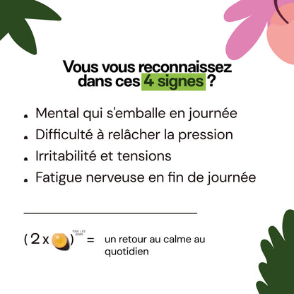 Gummies STRESS SANS SUCRES | Anti-stress et anxiété | 21 jours