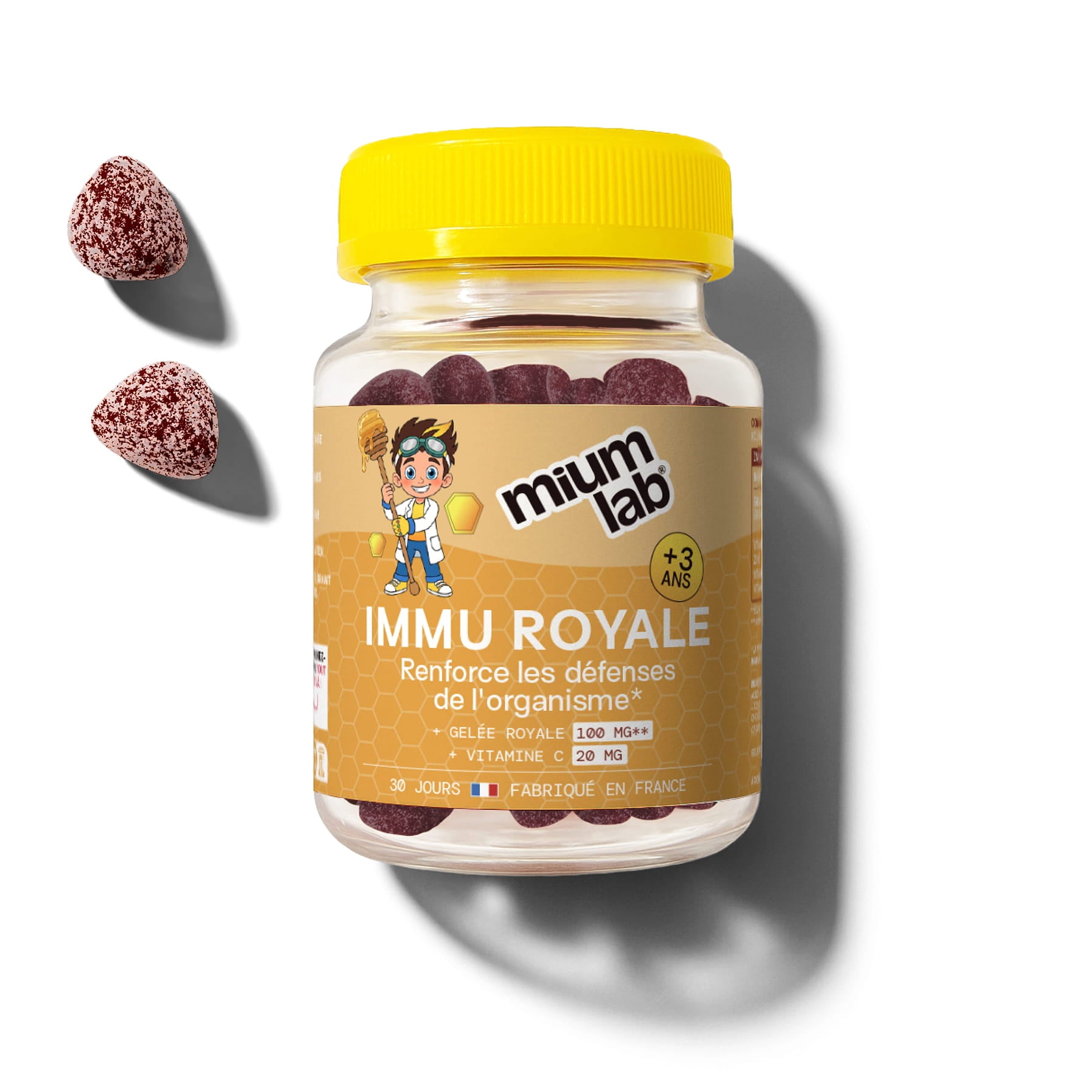 Gummies IMMU ROYALE ENFANTS | Système immunitaire | 30 jours 🧒