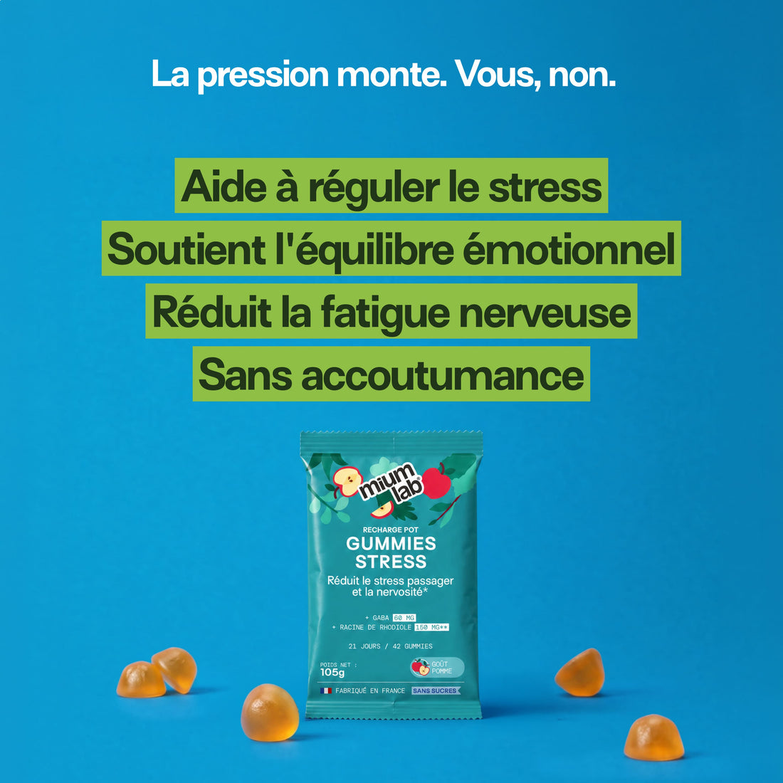 Éco-recharge STRESS | Anti-stress et anxiété | 21 jours