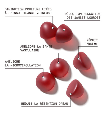 Bienfaits produits de la cure Circulation