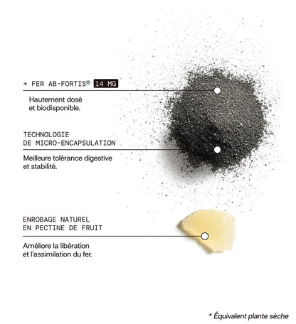 composition: fer ab-fortis