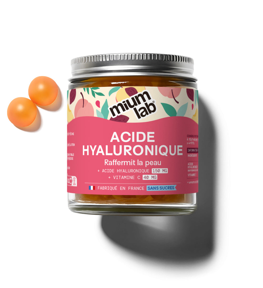 Pot de gummies Acide Hyaluronique