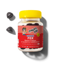 Gummies FER SANS SUCRES ENFANTS | Vitalité & réduction de la fatigue | 30 jours 🧒