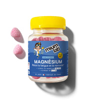Gummies MAGNÉSIUM SANS SUCRES ENFANTS | Détente & endormissement plus facile | 30 jours 🧒