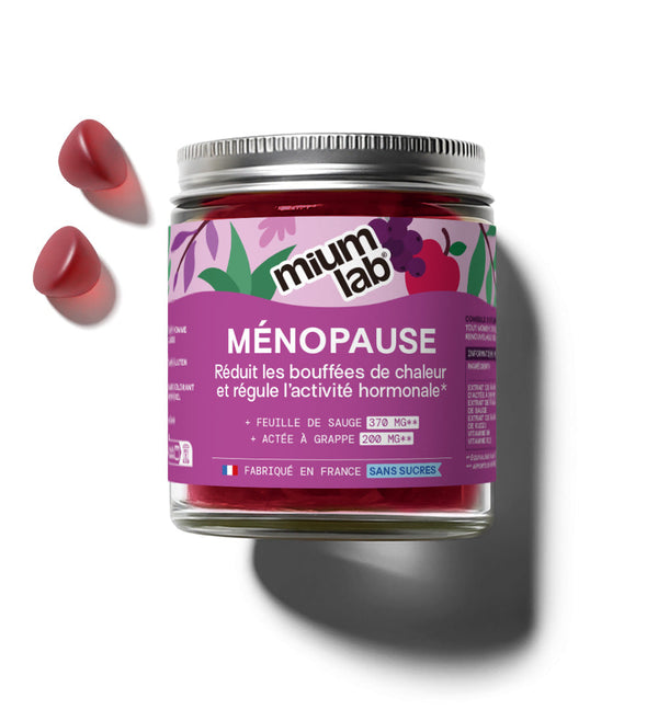 Pot de gummies Ménopause