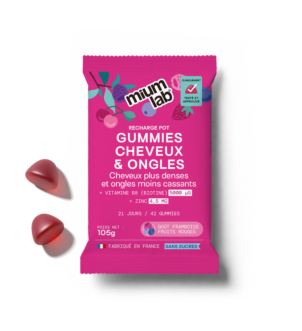 Pot de gummies Cheveux &amp; Ongles
