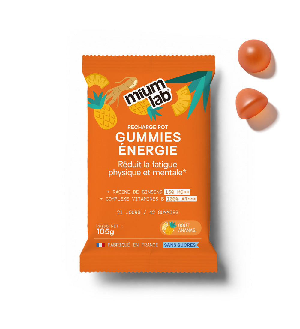 Pot de gummies Energie